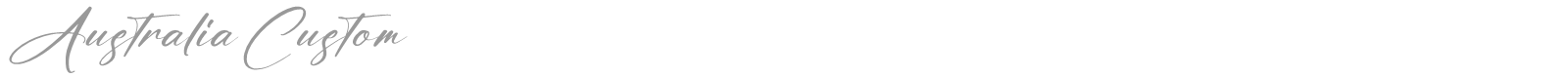 Australia Custom font preview